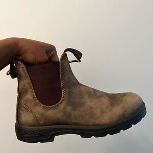 Blundstone 585 - Classic Rustic Brown Leather Chelsea Boots